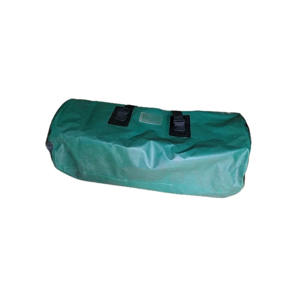 Vintage 90's Alaska North Slope Alpine Spill Response Team Dry Duffel Bag 105L